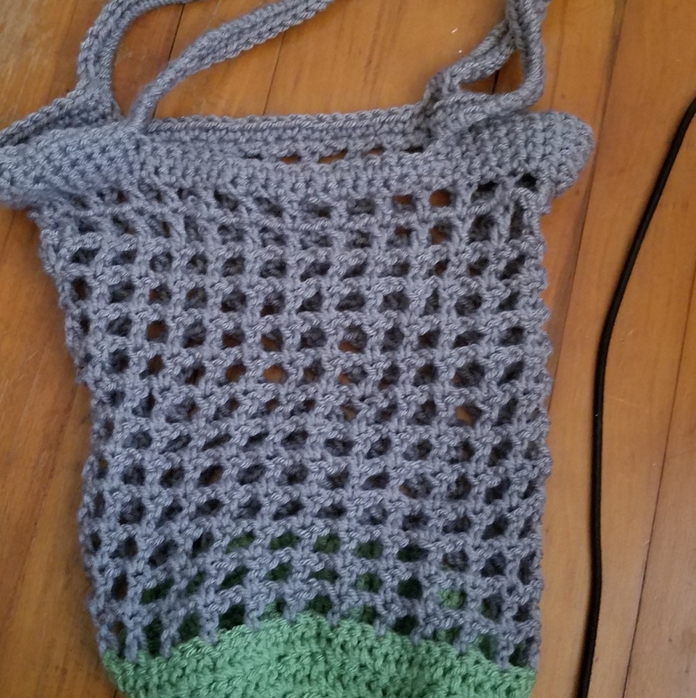 Hand crocheted Market bag